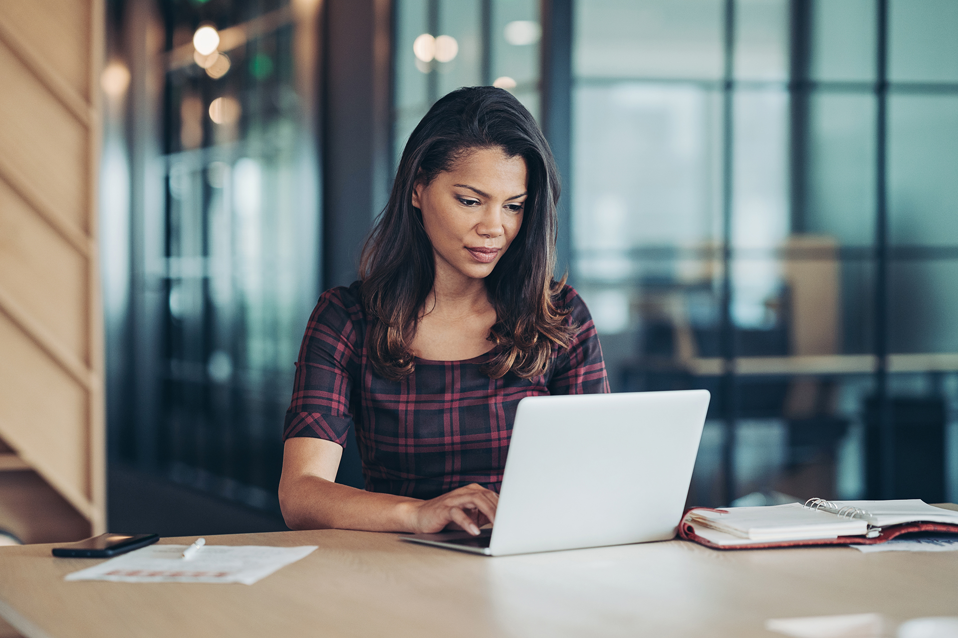 Woman with Laptop